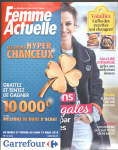 Femme Actuelle, 1744 - Du 27 fevrier au 19 mars 2018 - Jours Hyper chanceux ( Les )